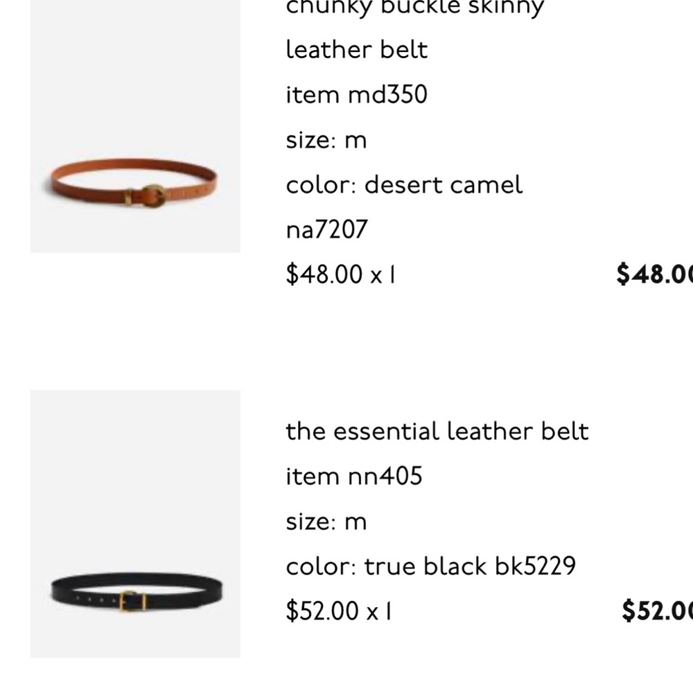 Madewell belt - Picture 3 of 5